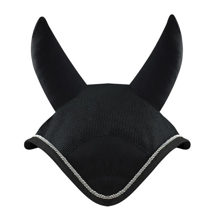 Woof Wear Colour Fusion Ergonomic Fly Veil #colour_black-black