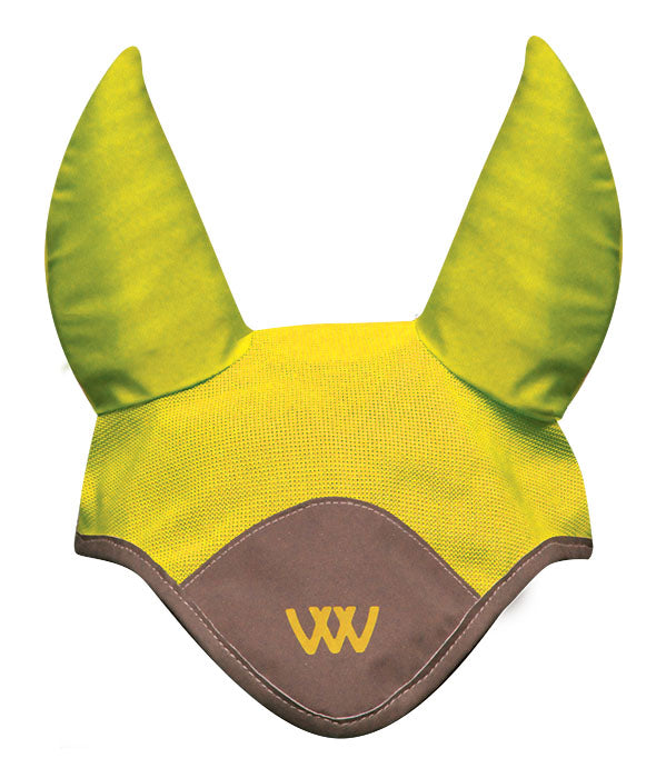 Woof Wear Ergonomic Hi Viz Fly Veil #colour_yellow