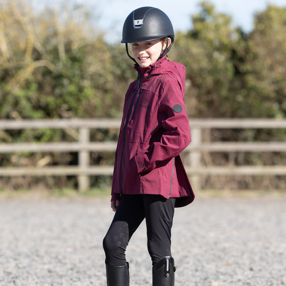EQUIDRY Girl's Varsha Jacket #colour_plum