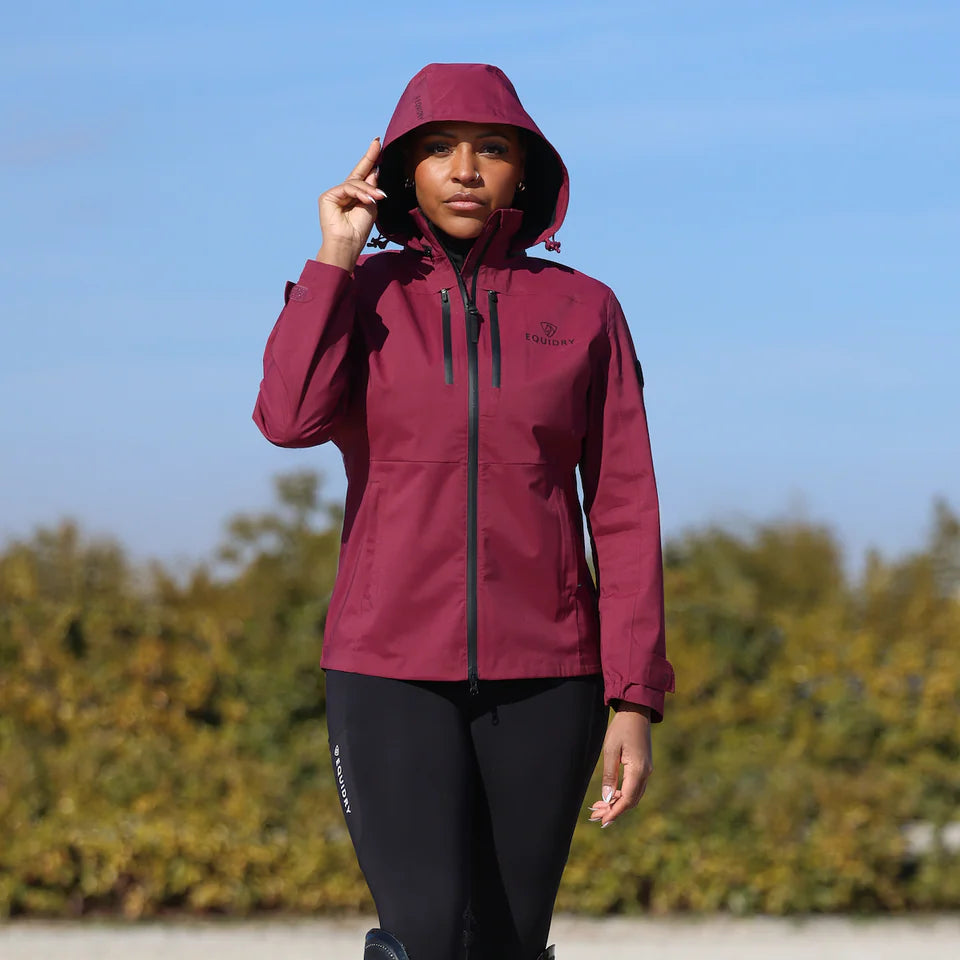 EQUIDRY Women's Varsha Jacket #colour_plum