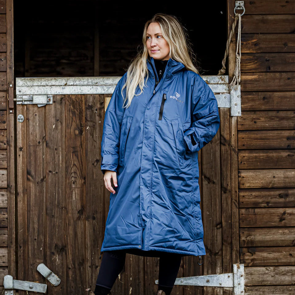 EQUIDRY Women's Thick Fleece Evolution #colour_steel-blue