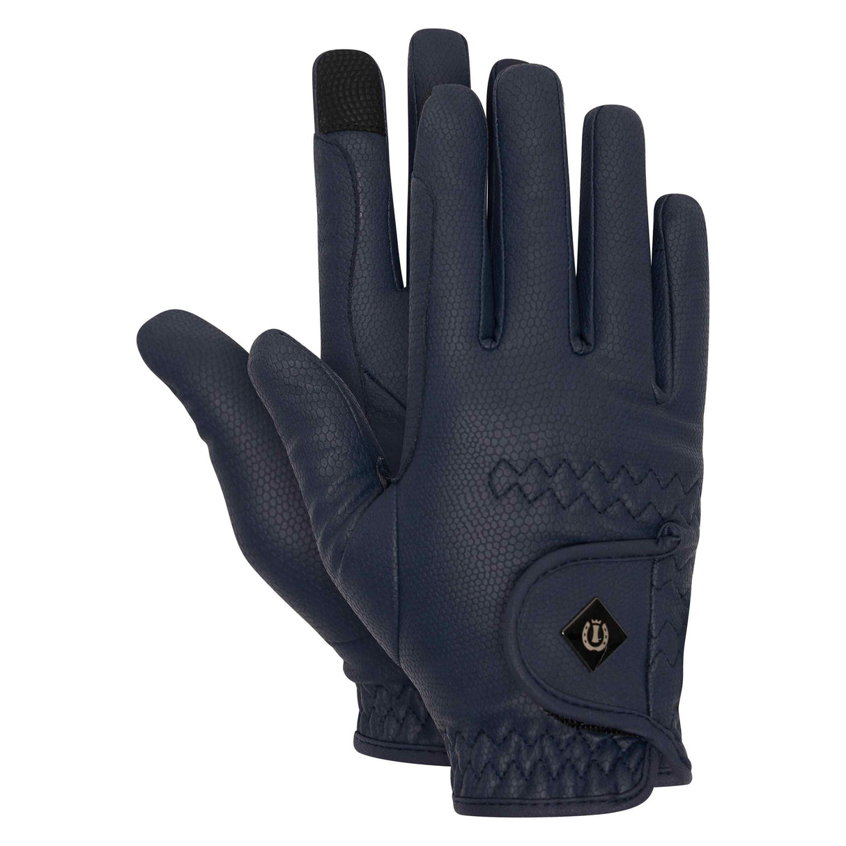 Imperial Riding Essentials Elegance Winter Gloves #Colour_navy