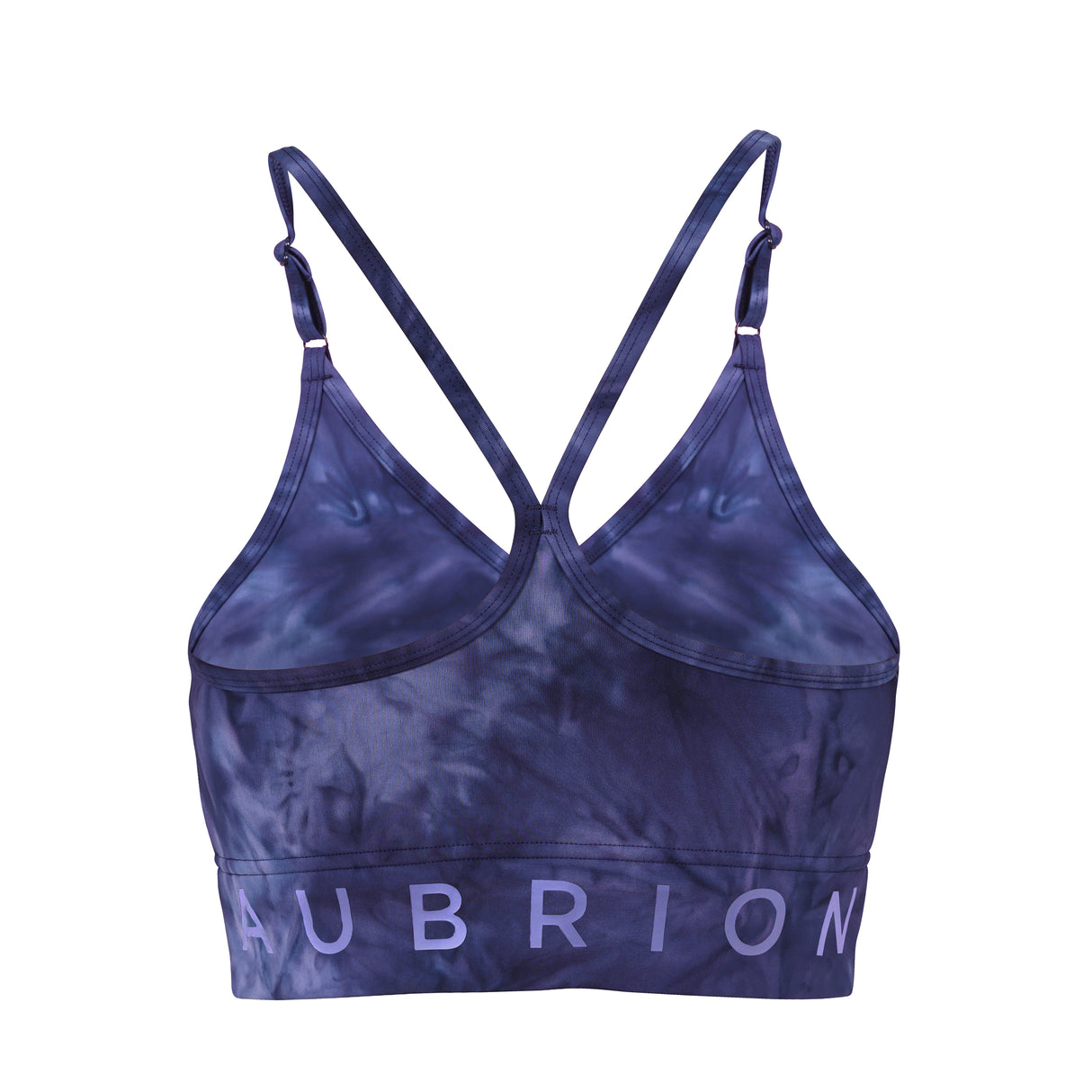 Shires Aubrion Ladies Invigorate Sports Bra #colour_navy-tie-dye