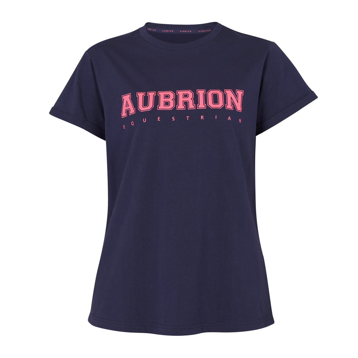 Shires Aubrion Ladies Repose T-Shirt #colour_navy-blue