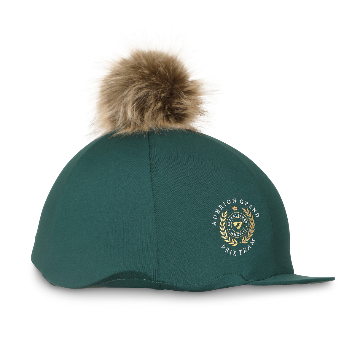Shires Aubrion Team Hat Cover #colour_green