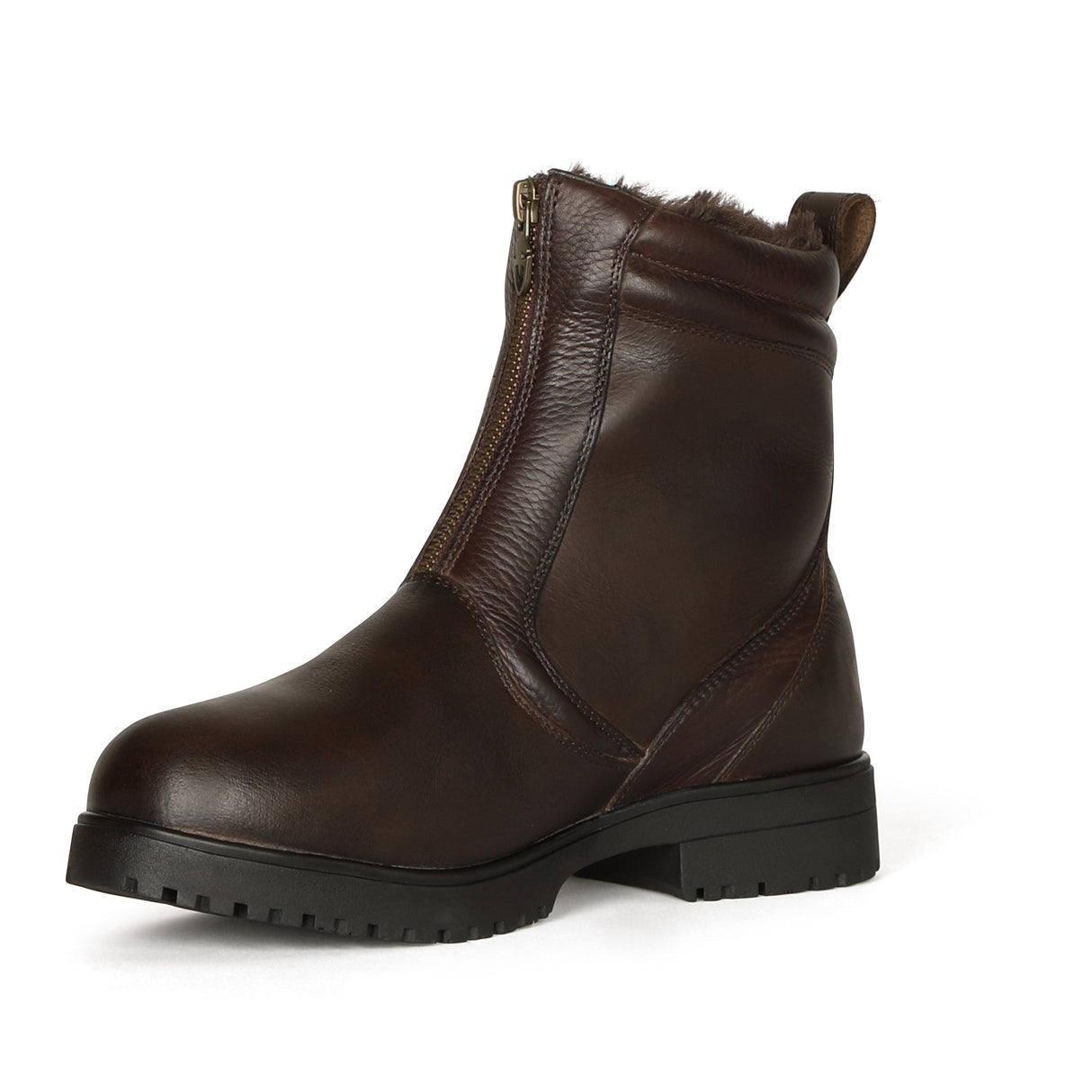 Shires Moretta Atri Zip Country Boots #colour_brown