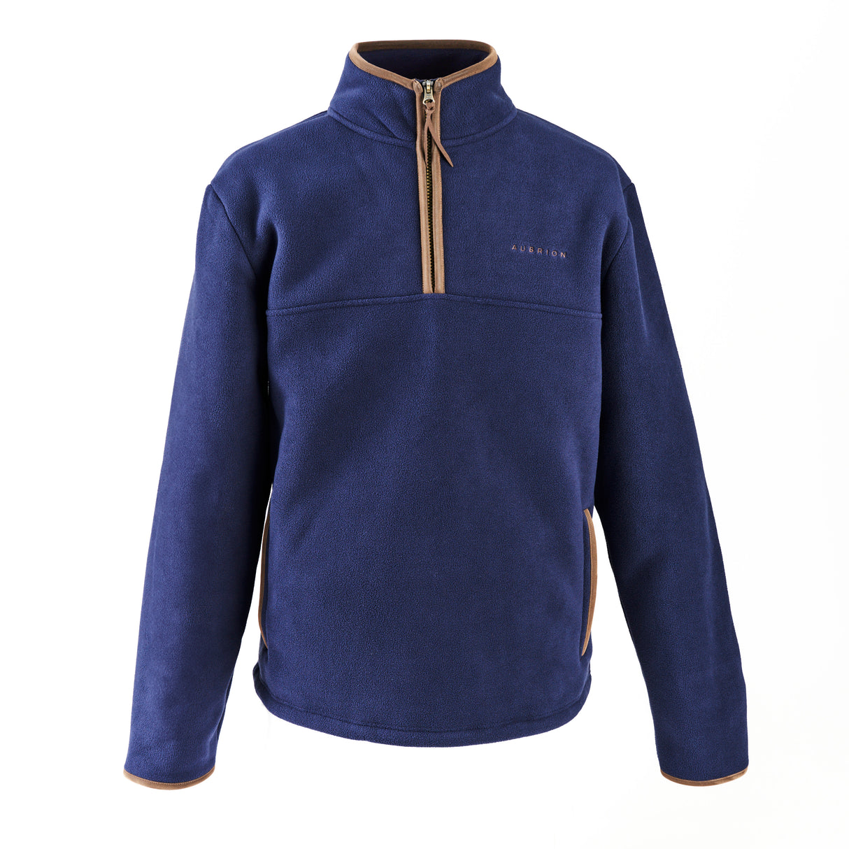 Shires Aubrion Core Men's Half Zip Fleece #colour_navy