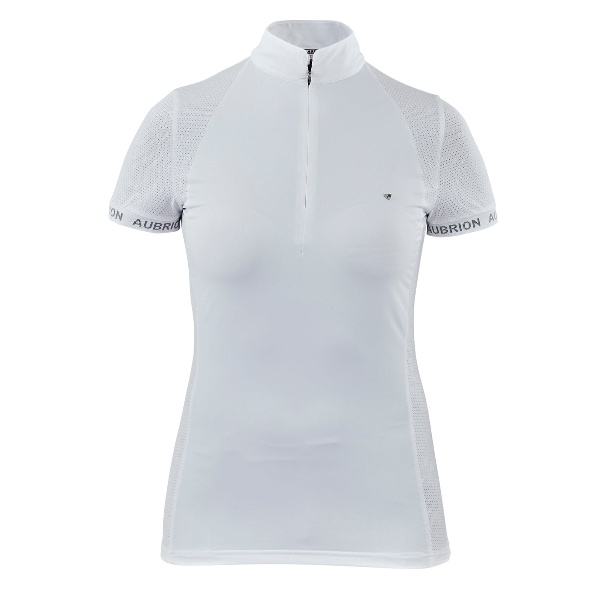 Shires Aubrion Newbel Ladies Show Shirt #colour_white