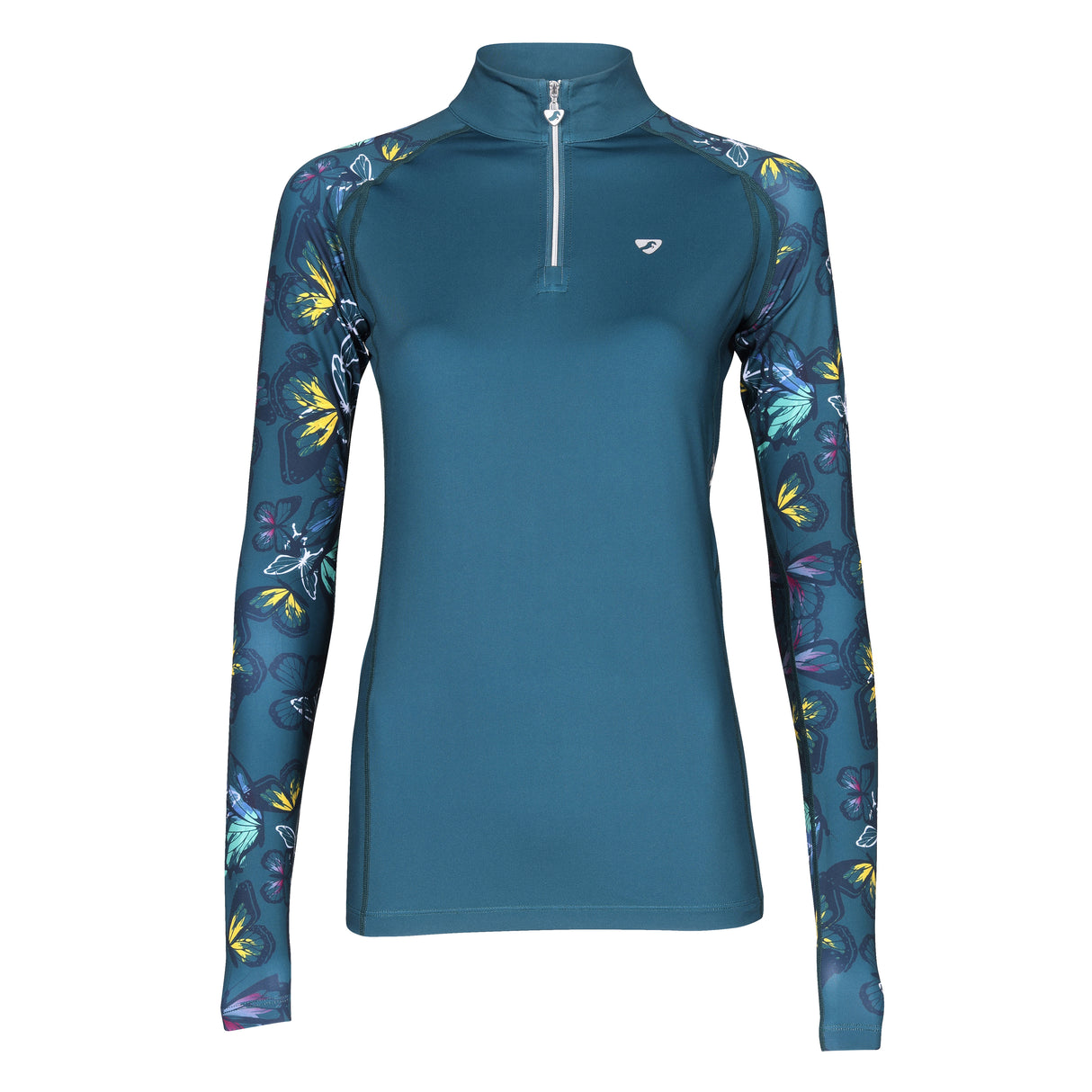 Shires Aubrion Hyde Park Ladies Cross Country Shirt #colour_butterfly
