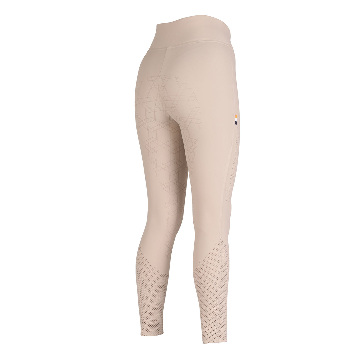 Shires Aubrion Optima Air Ladies Riding Tights #colour_beige