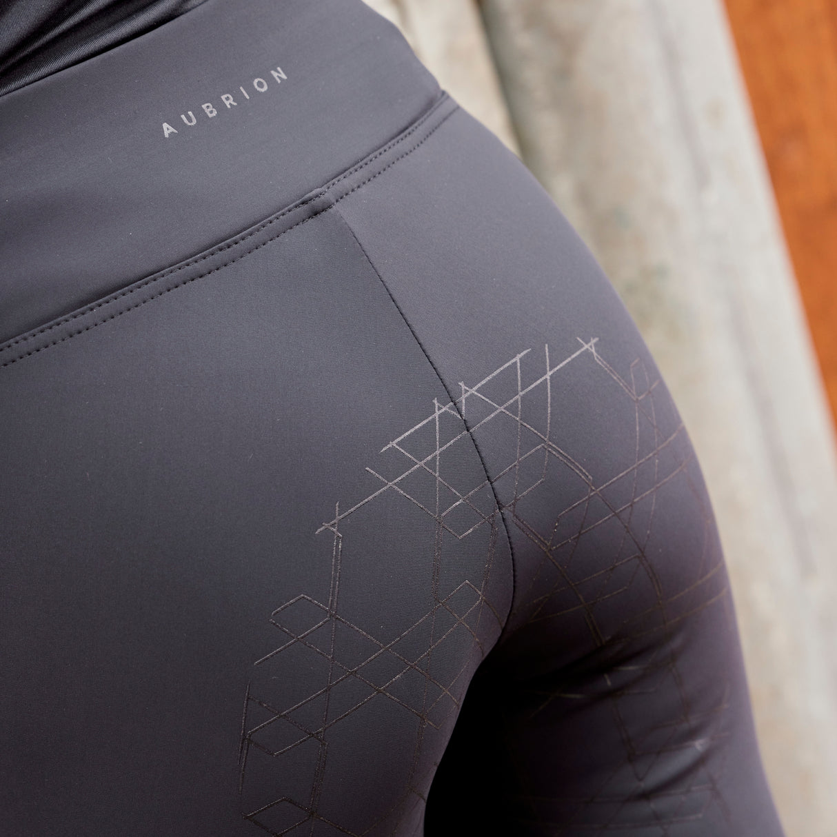 Shires Aubrion Optima Air Ladies Riding Tights #colour_black
