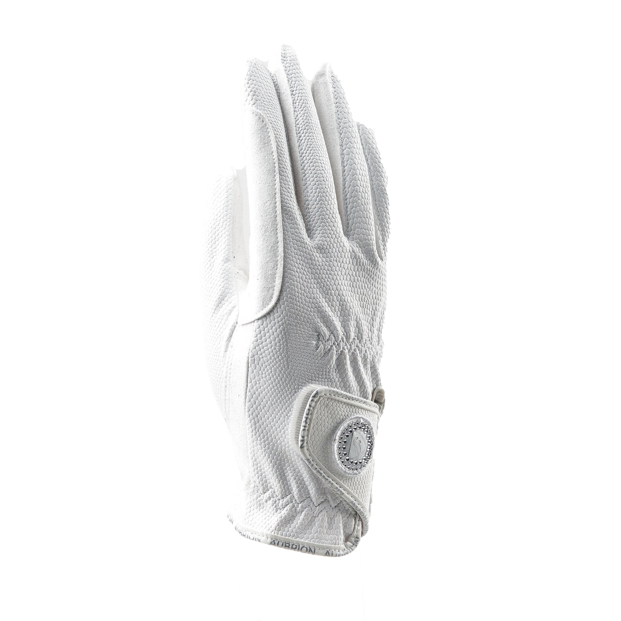 Shires Aubrion Aachen Riding Gloves #colour_white