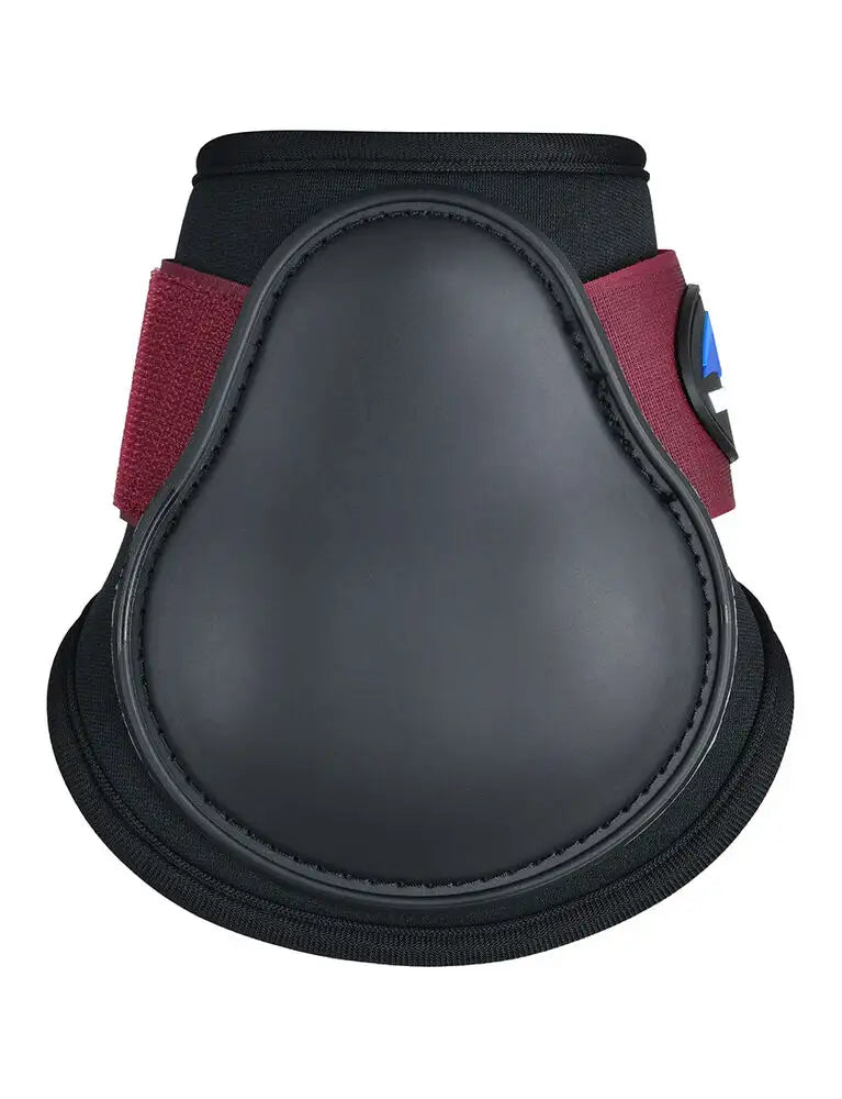Weatherbeeta Tough-Tec Prime Fetlock Boots #colour_black-maroon