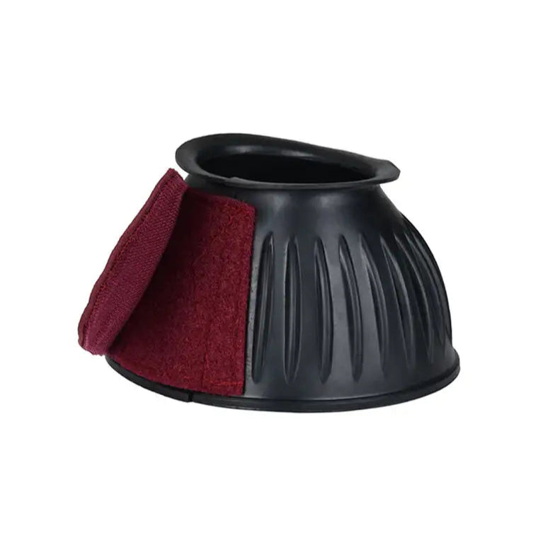 Weatherbeeta Tough-Tec Prime Rubber Bell Boots #colour_black-maroon
