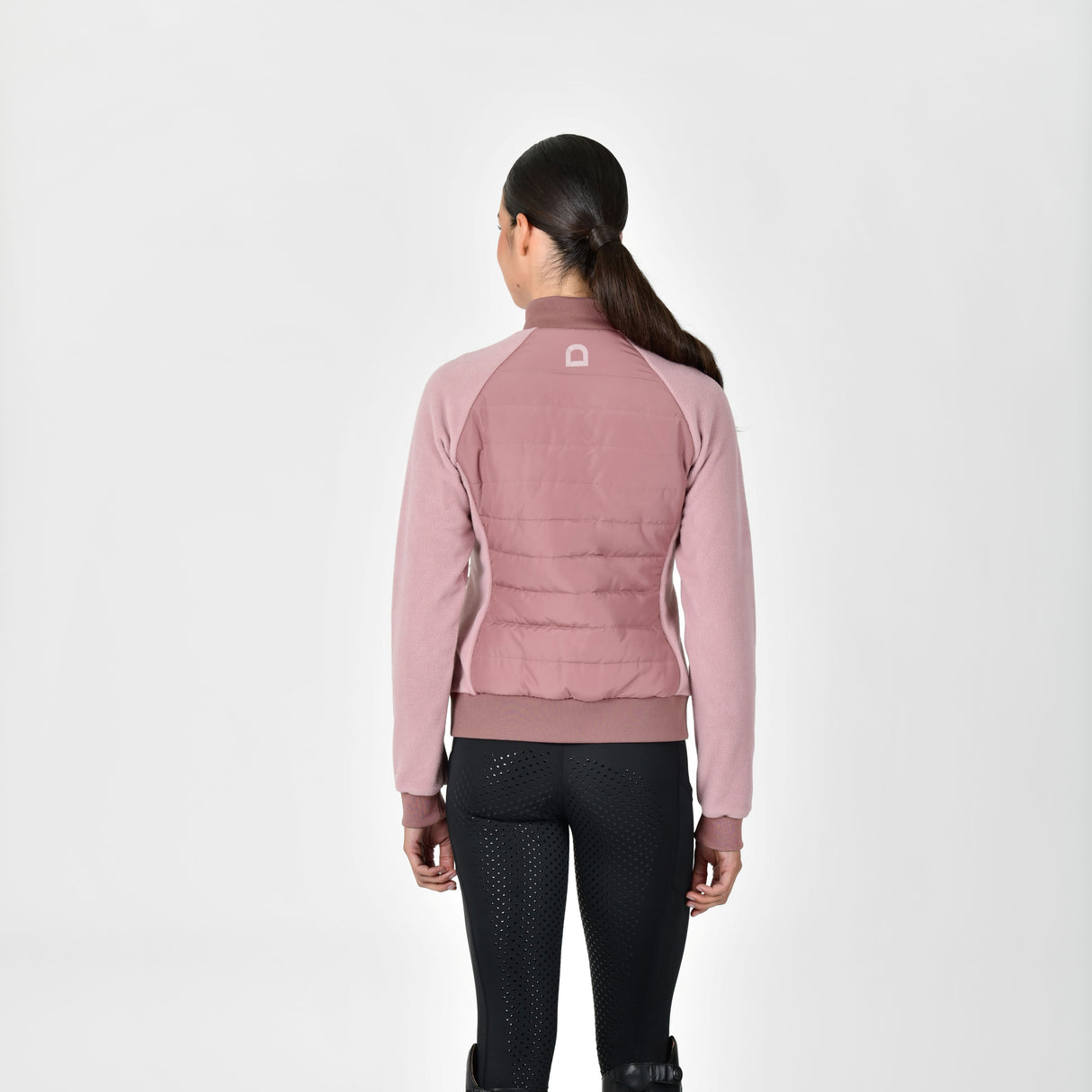 Dublin Ladies Insulated Hybrid Jacket #colour_dusty-rose