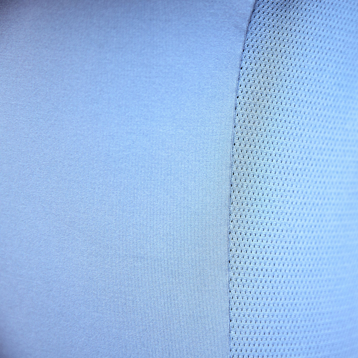 Dublin Ladies 1/4 Zip Breathable Short Sleeve Top #colour_blue-fog