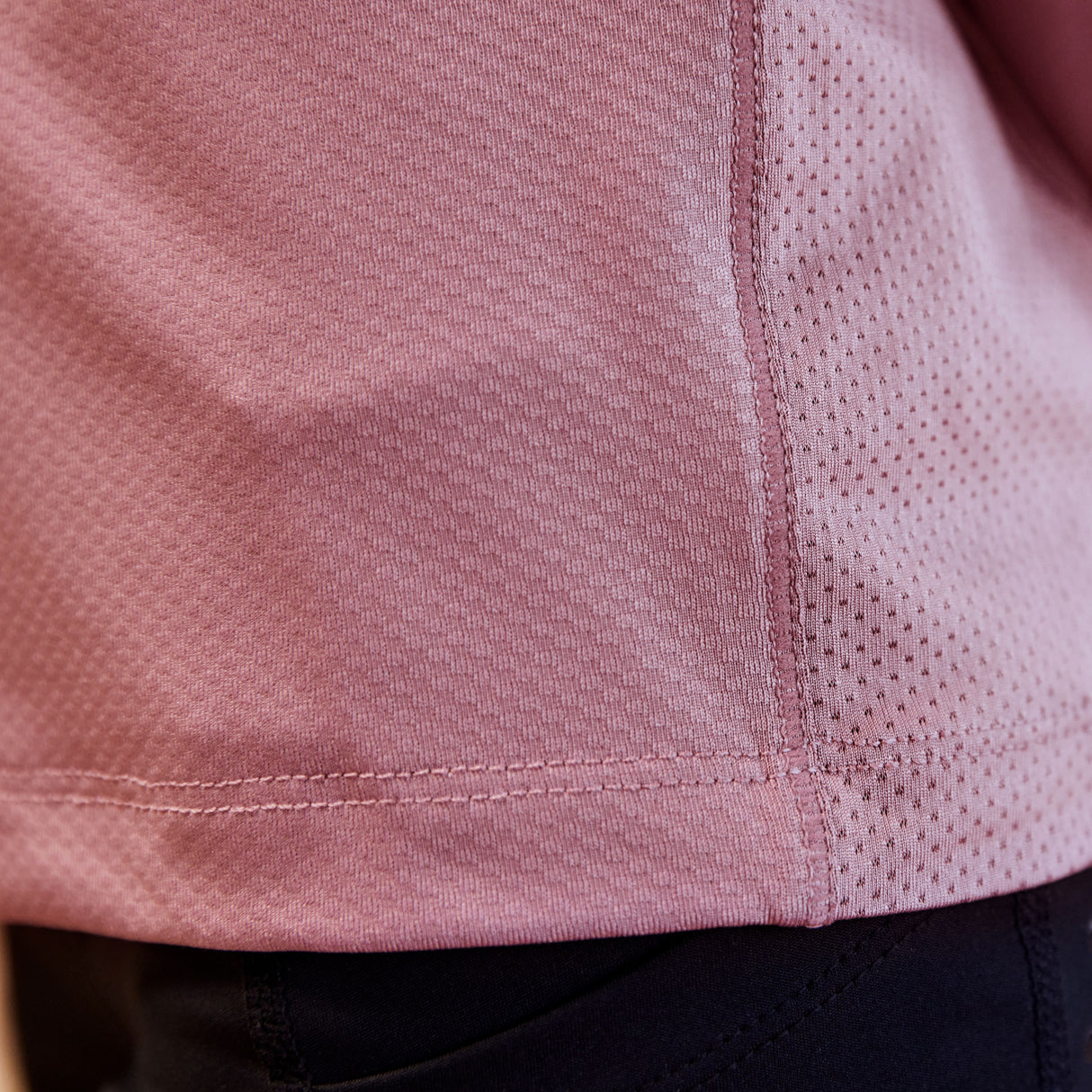 Dublin Children's Breathable Long Sleeve Riding Top #colour_dusty-rose