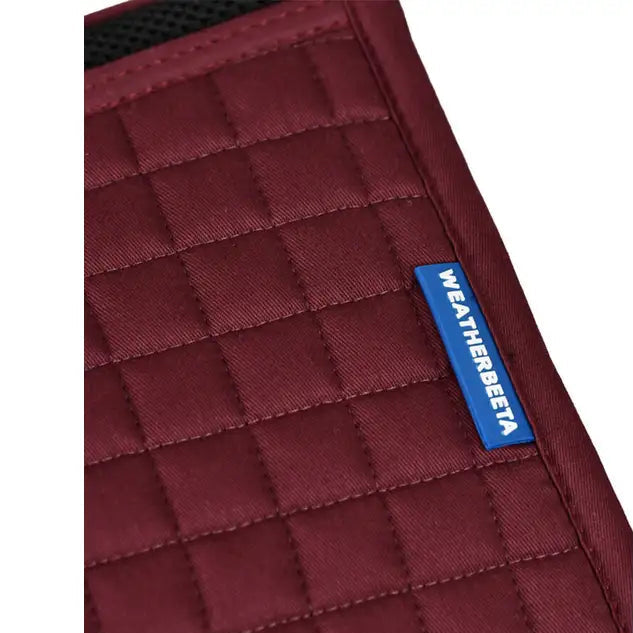 Weatherbeeta Prime Air-Tec All Purpose Saddle Pad #colour_burgundy