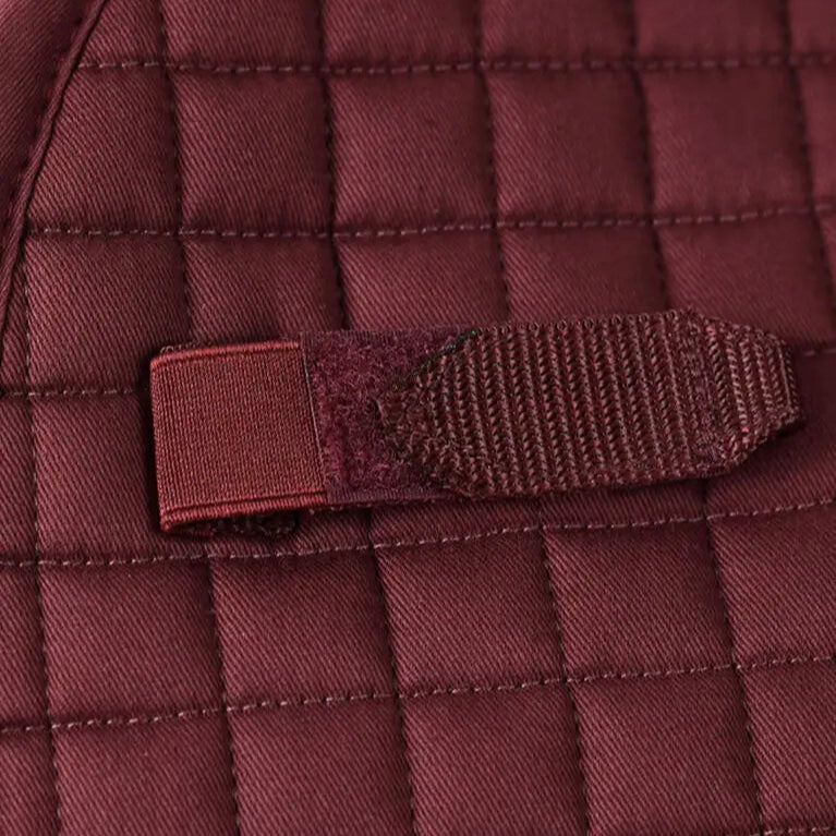 Weatherbeeta Prime Air-Tec Dressage Saddle Pad #colour_burgundy