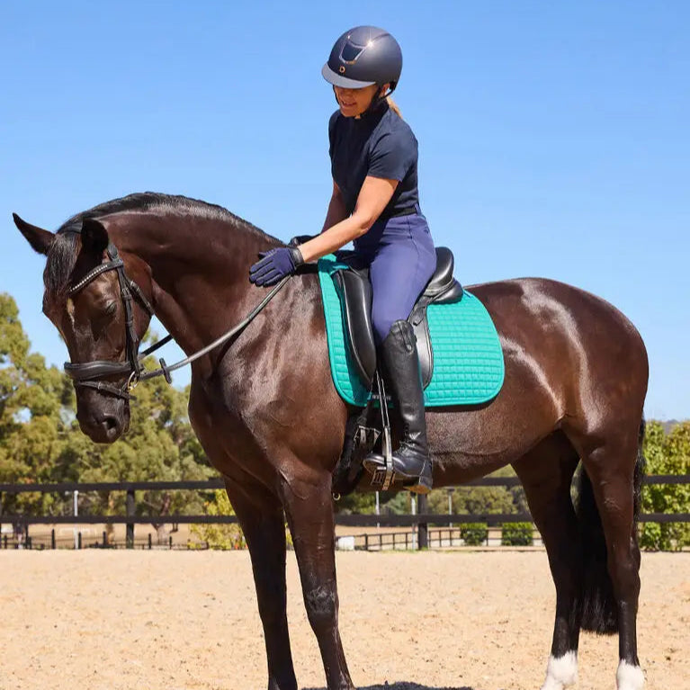 Weatherbeeta Prime Air-Tec Dressage Saddle Pad #colour_dark-turquoise