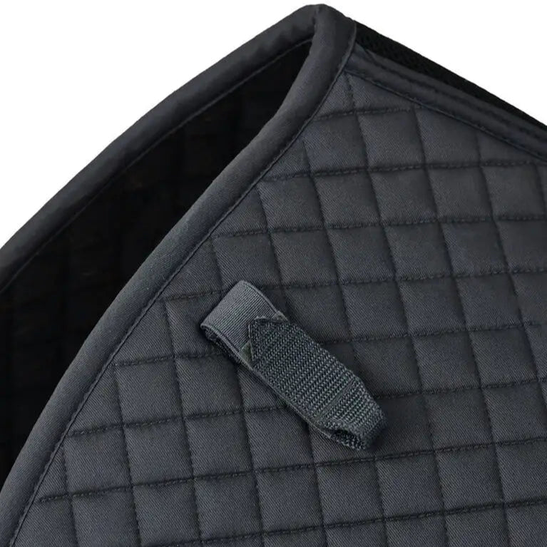 Weatherbeeta Prime Air-Tec Jump Shaped Saddle Pad #colour_charcoal