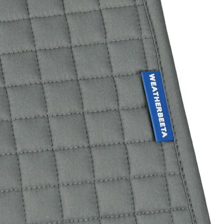 Weatherbeeta Prime Air-Tec Jump Shaped Saddle Pad #colour_grey