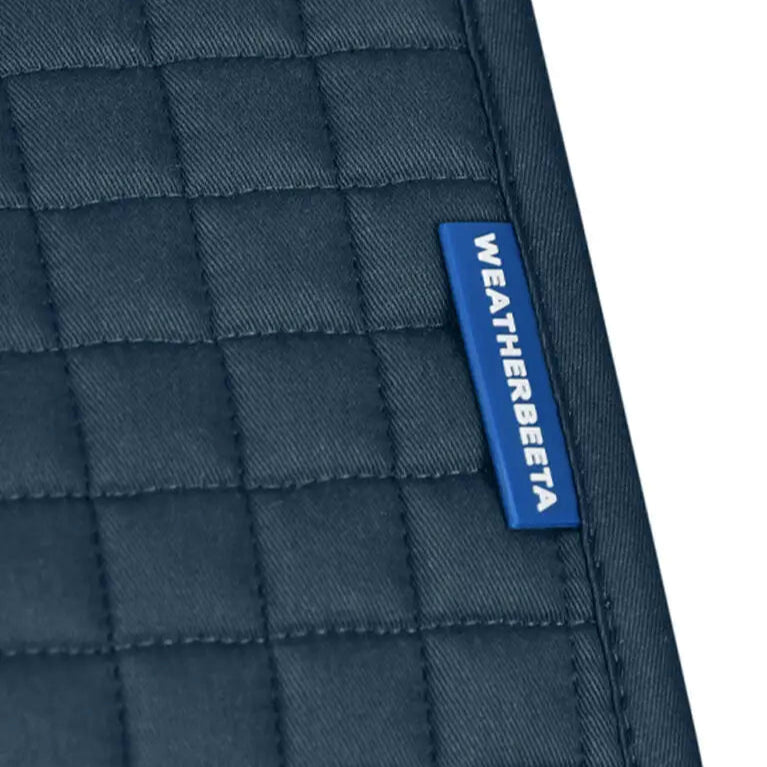 Weatherbeeta Prime Air-Tec Jump Shaped Saddle Pad #colour_midnight-teal