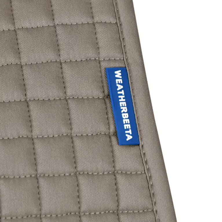 Weatherbeeta Prime Air-Tec Jump Shaped Saddle Pad #colour_natural-clay