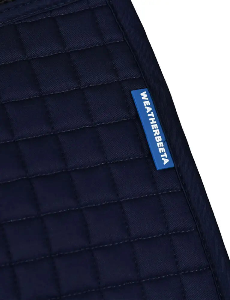 Weatherbeeta Prime Air-Tec Jump Shaped Saddle Pad #colour_navy