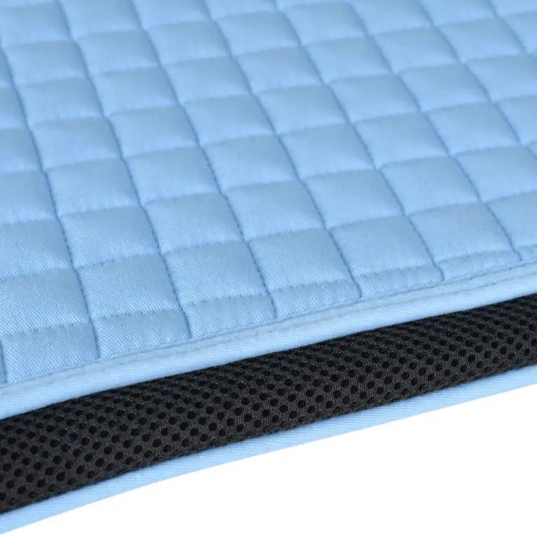 Weatherbeeta Prime Air-Tec Jump Shaped Saddle Pad #colour_sky-blue