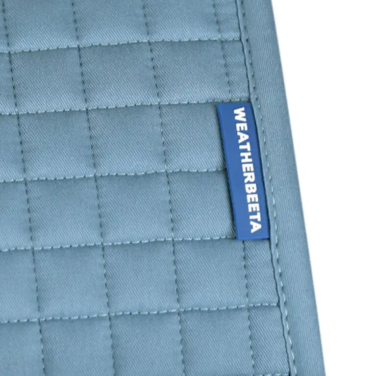 Weatherbeeta Prime Air-Tec Jump Shaped Saddle Pad #colour_washed-denim