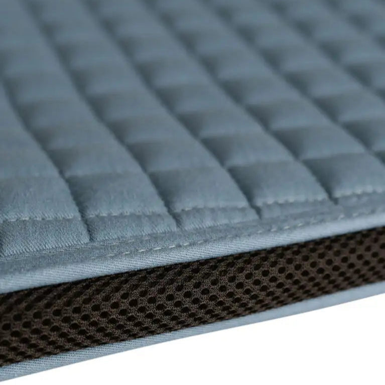 Weatherbeeta Prime Air-Tec Jump Shaped Saddle Pad #colour_washed-denim