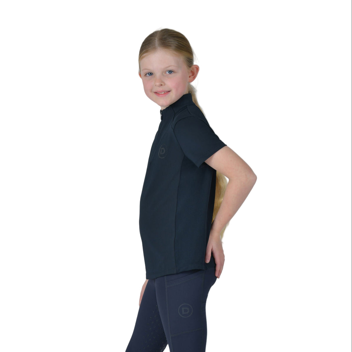 Dublin Children's 1/4 Zip Short Sleeve Top