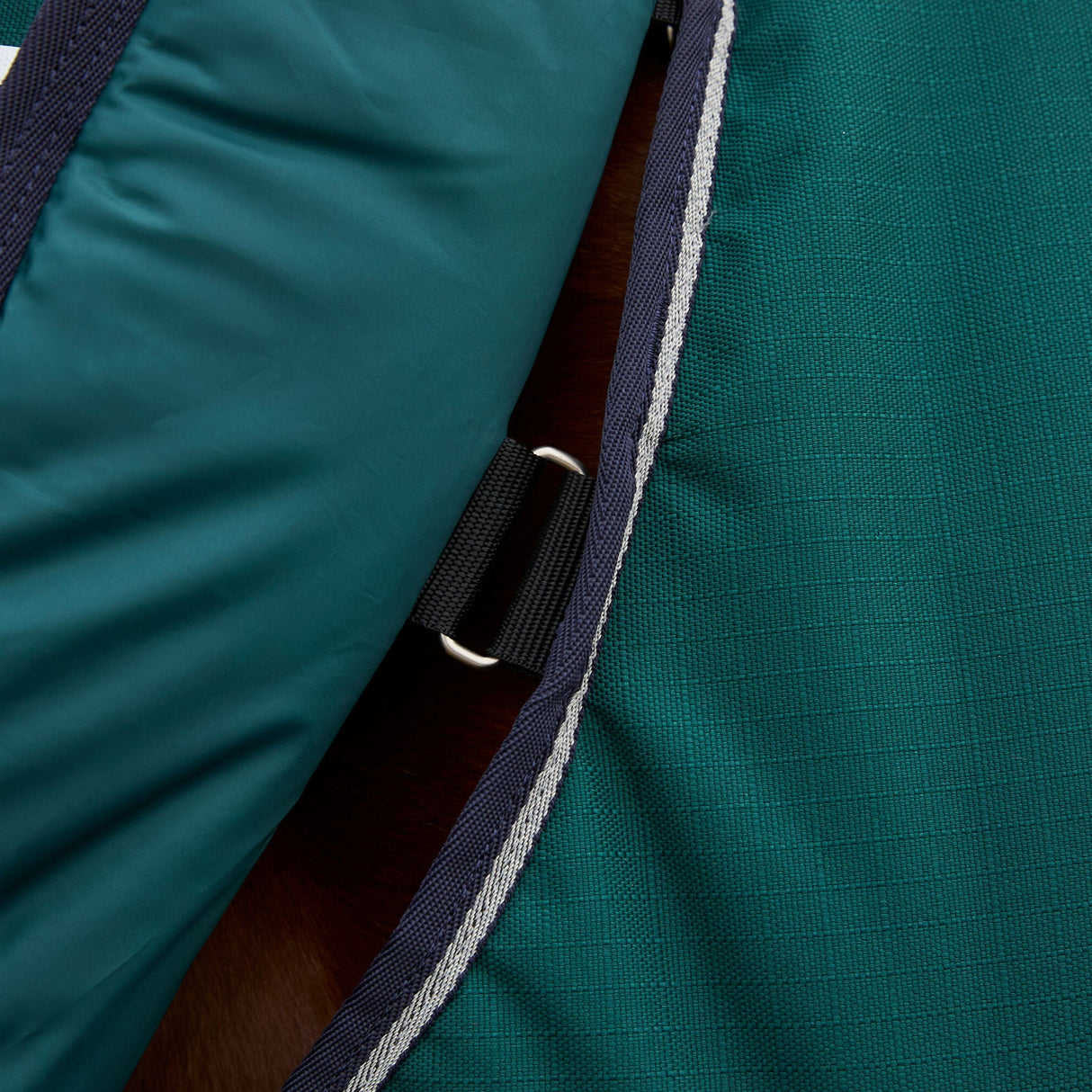 Weatherbeeta Comfitec Plus Dynamic 220G Detach-A-Neck Turnout #colour_forest-green-navy