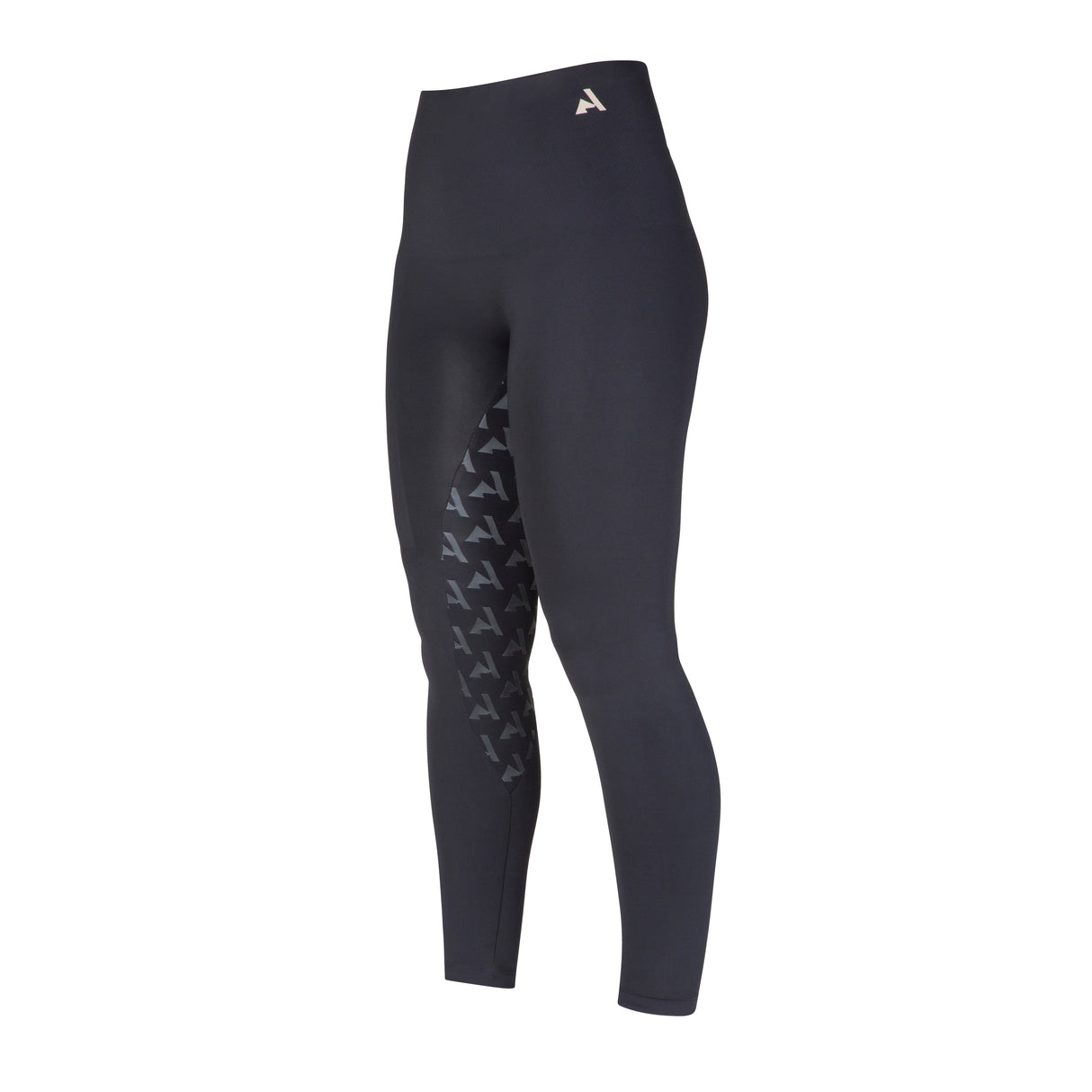 Shires Aubrion Ladies React Sculpt Riding Tights #colour_shadow