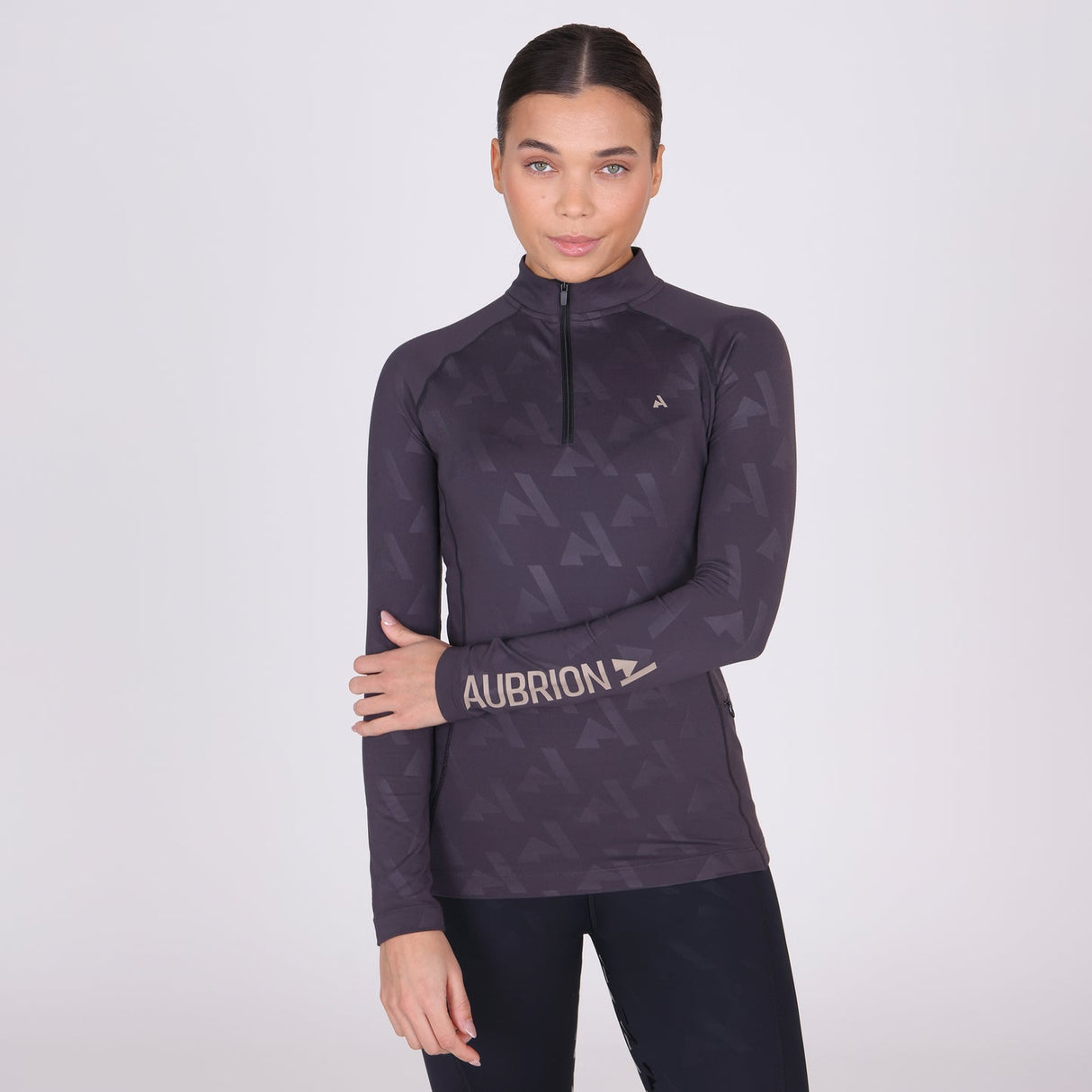 Shires Aubrion React Ladies Winter Base Layer #colour_shadow