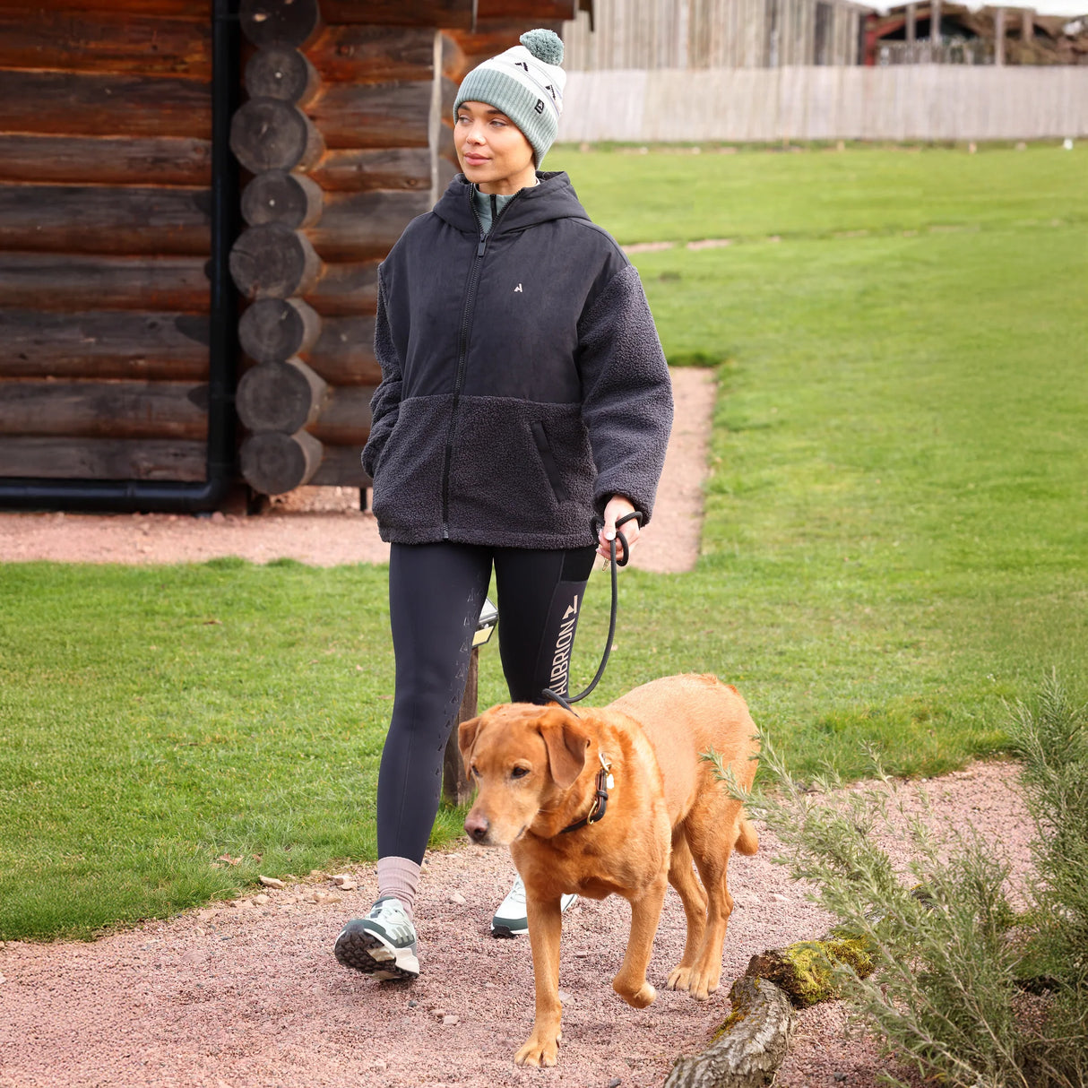 Shires Aubrion Ladies React Sherpa Fleece Jacket