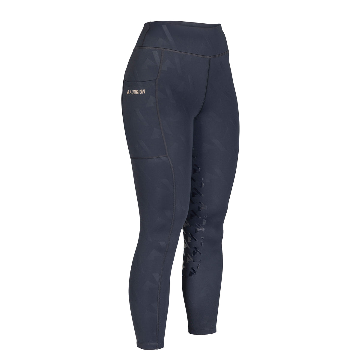 Shires Aubrion Ladies React Winter Riding Tights #colour_shadow