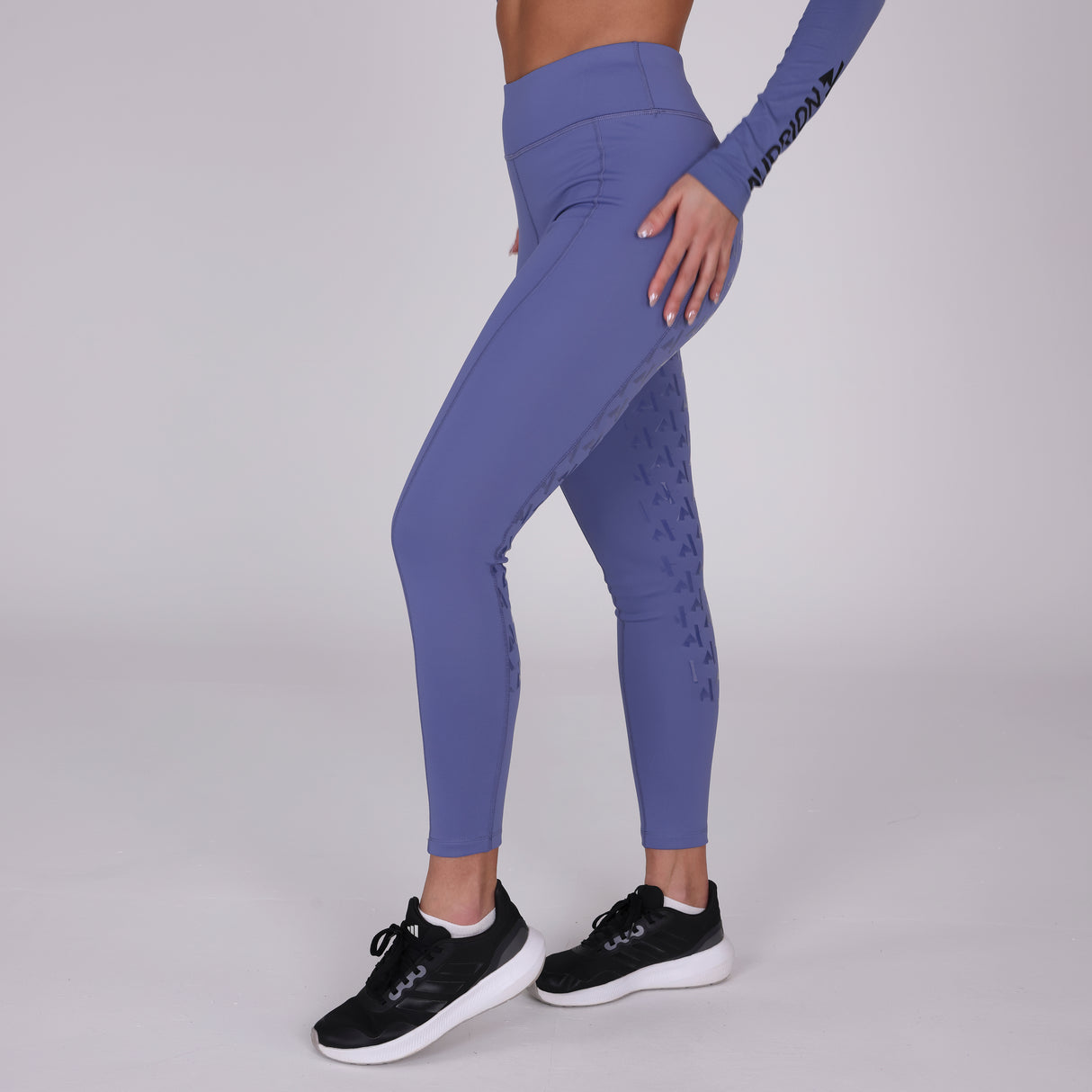 Shires Aubrion Ladies React Winter Riding Tights #colour_sky