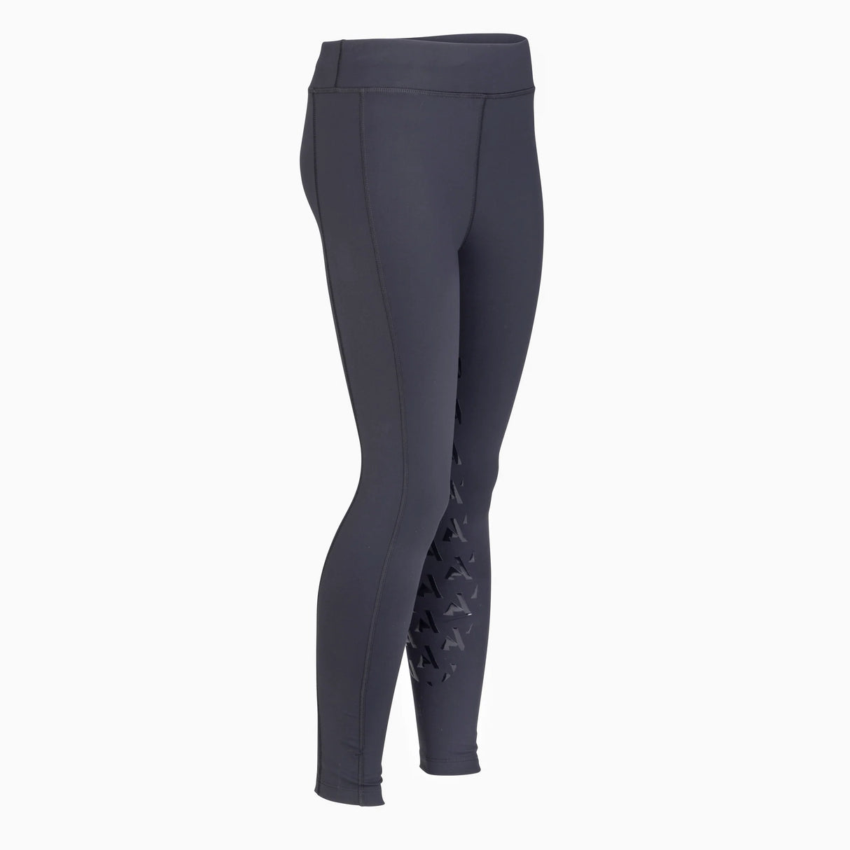 Shires Aubrion Young Rider React Winter Non-Stop Riding Tights #colour_shadow