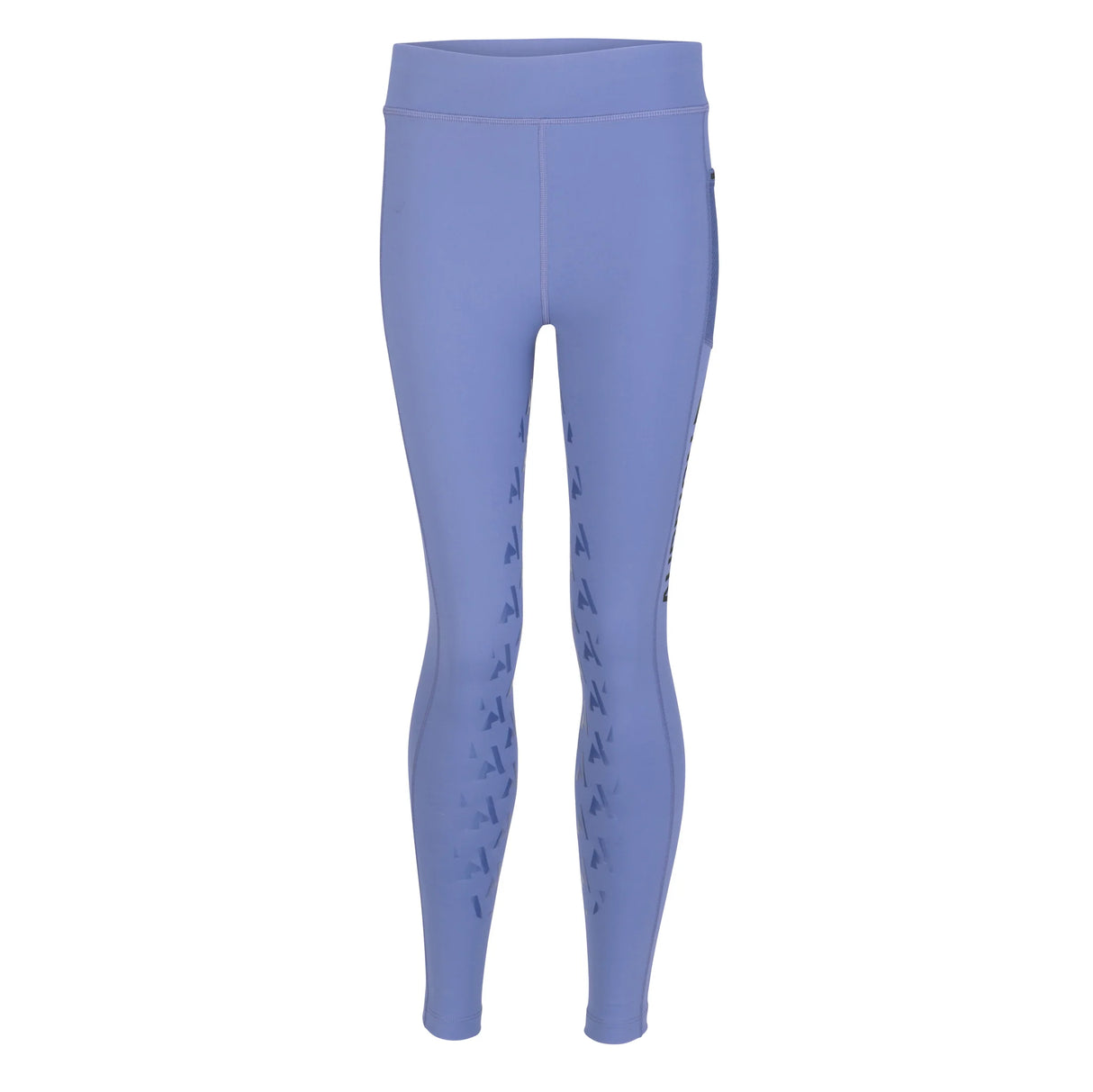 Shires Aubrion Young Rider React Winter Non-Stop Riding Tights #colour_sky