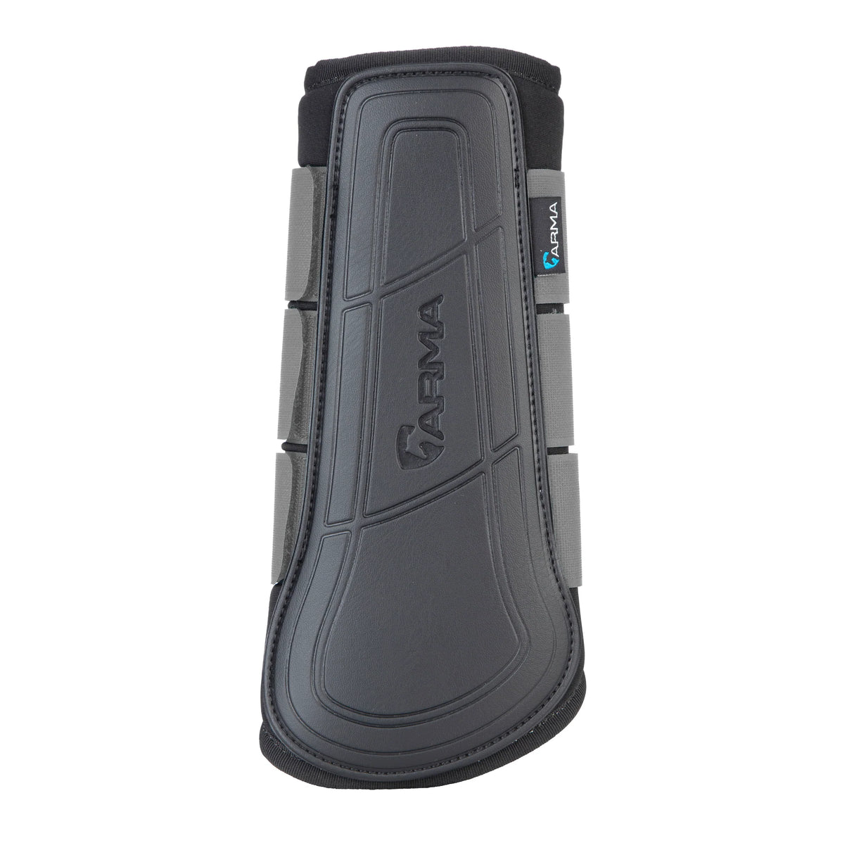 Shires ARMA Contour Pro Brushing Boots #colour_grey