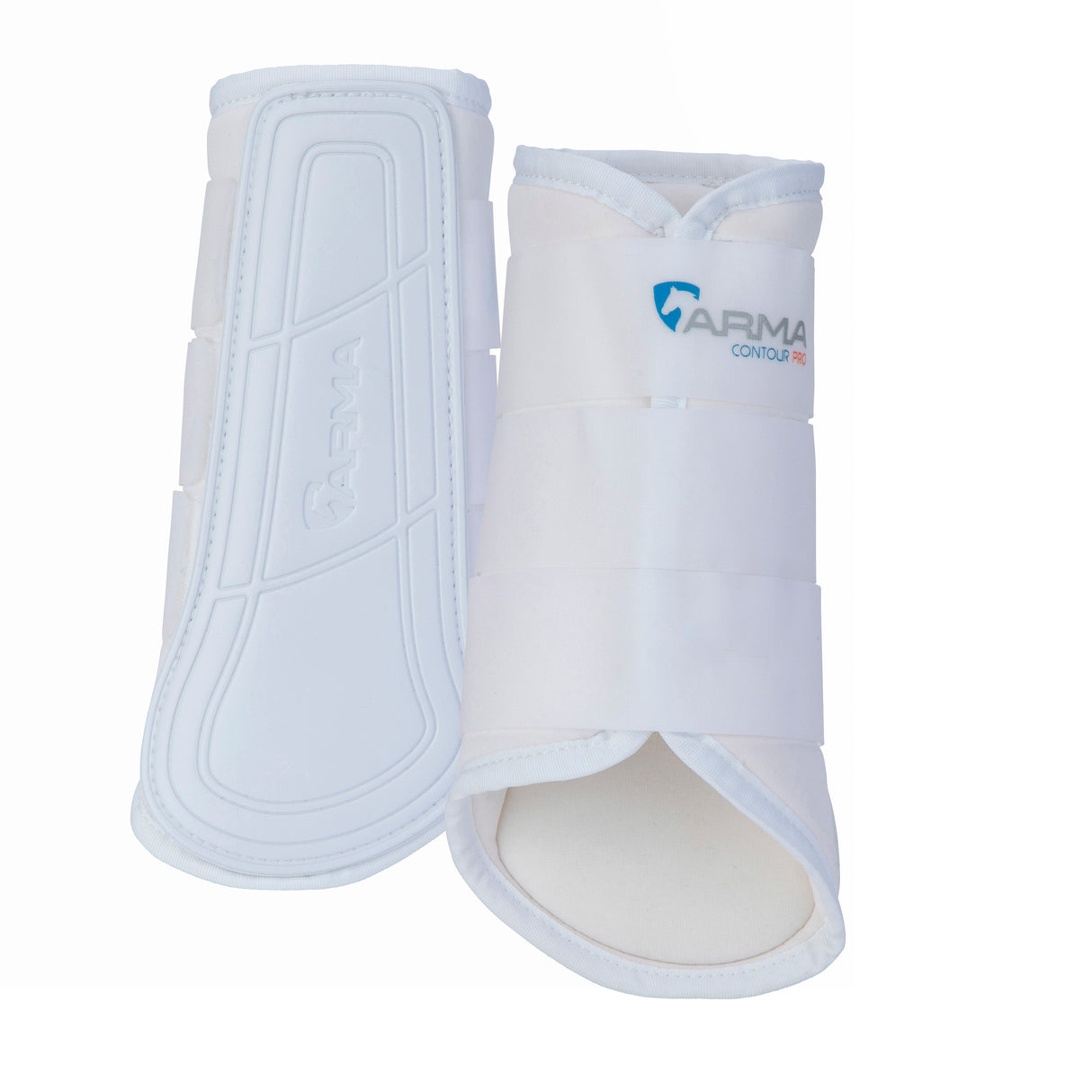 Shires ARMA Contour Pro Brushing Boots #colour_white