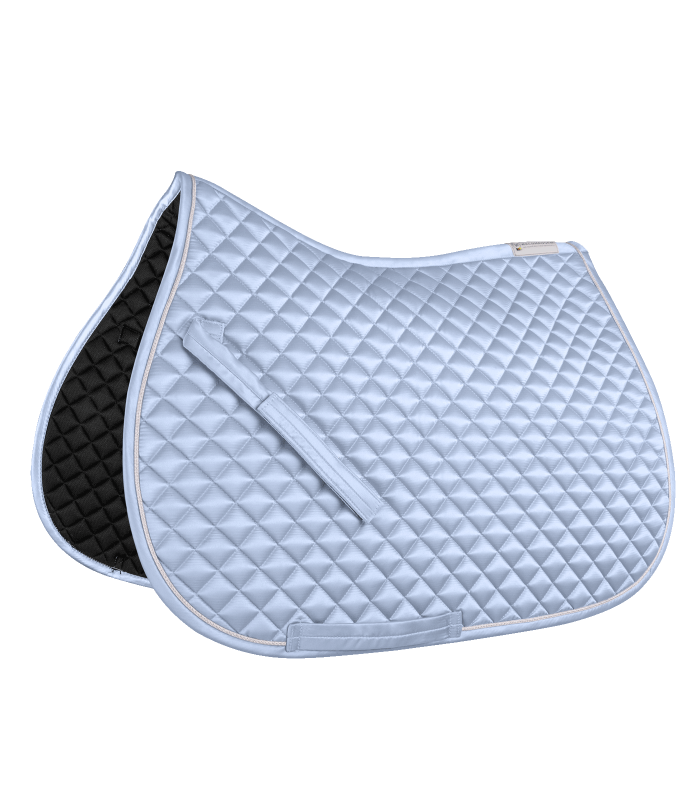 Waldhausen Horse Fashion Felix Glam Saddle Pad #colour_pastel-blue