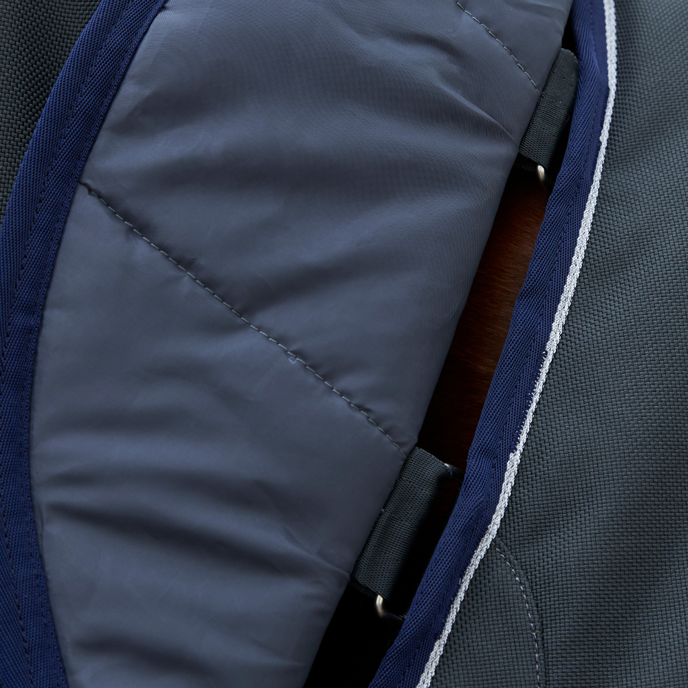 Weatherbeeta Comfitec Ultra 220G Detach-A-Neck Turnout #colour_charcoal