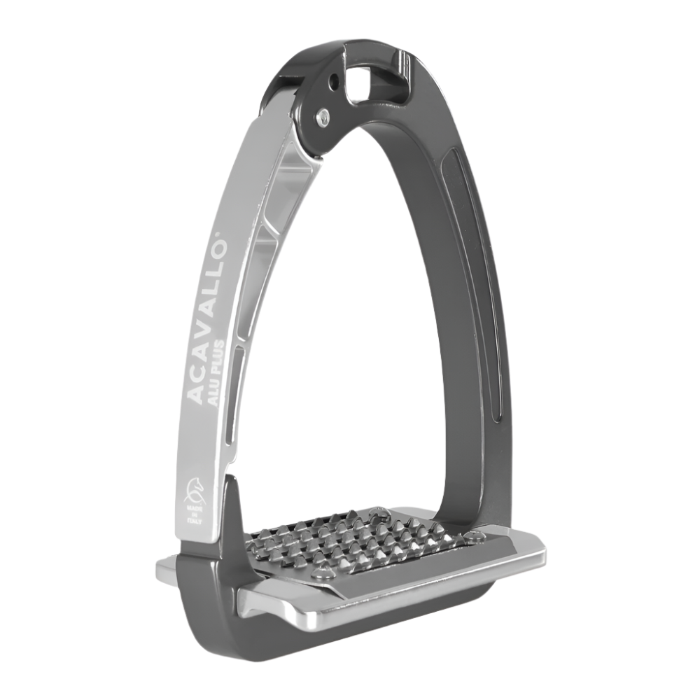 Acavallo Arena Aluplus Stirrup #colour_titanium