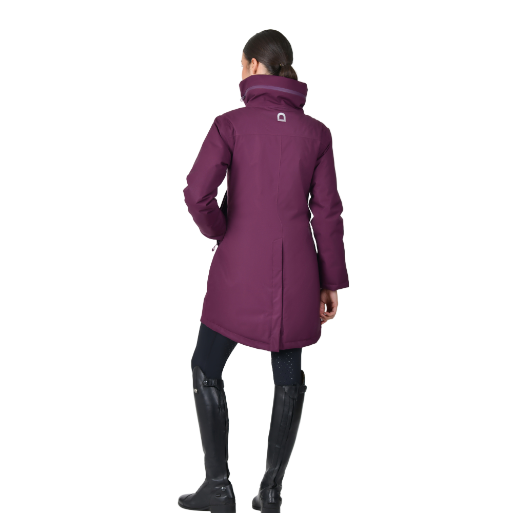 Dublin Ladies Everyday Waterproof Jacket #colour_purple-violet