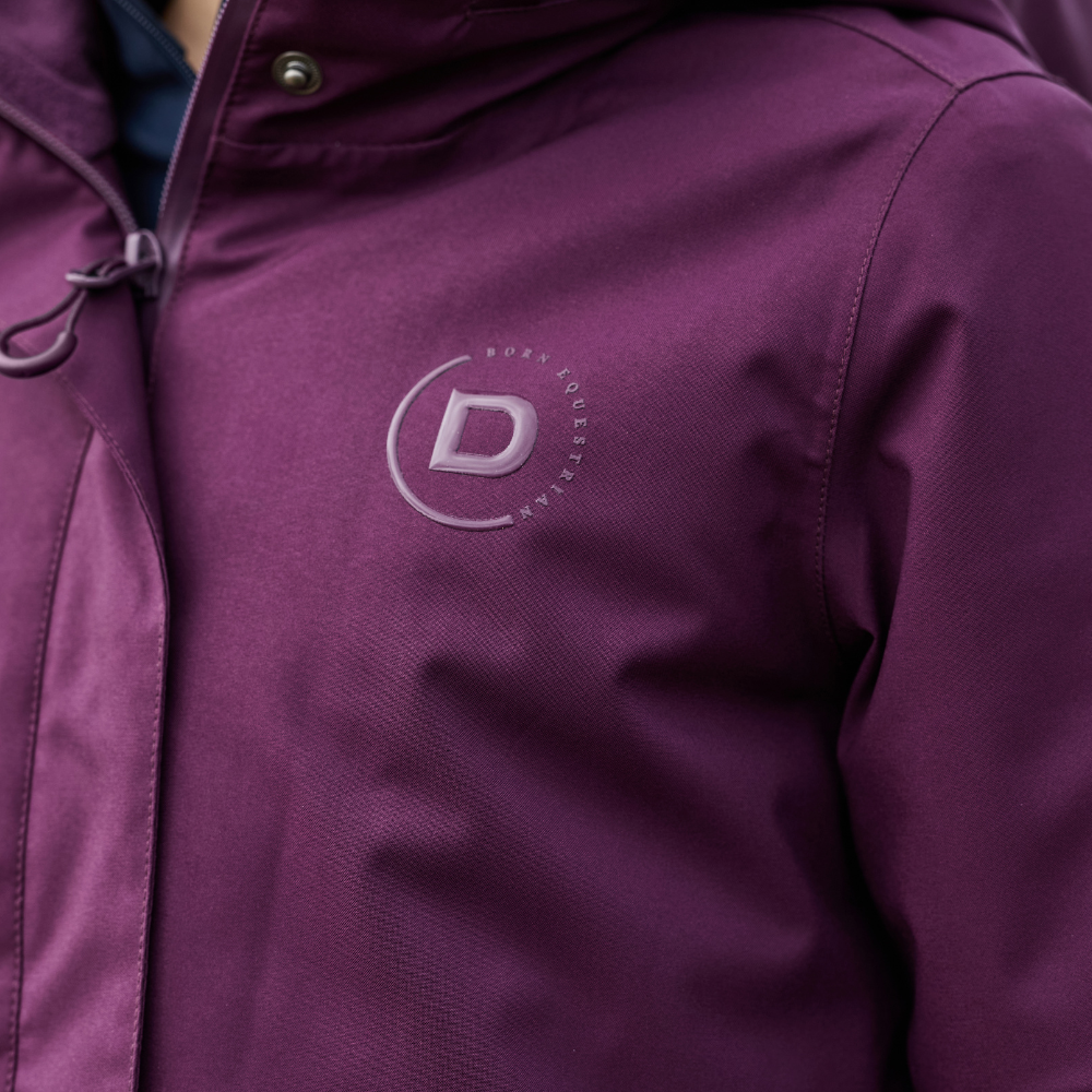 Dublin Children's Everyday Waterproof Jacket #colour_purple-violet