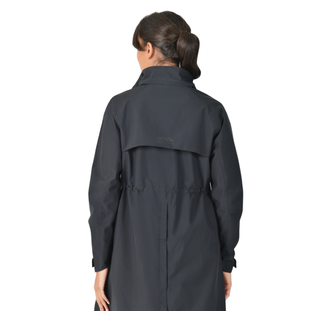 Weatherbeeta Ladies Windbreaker Longline Riding Jacket #colour_black