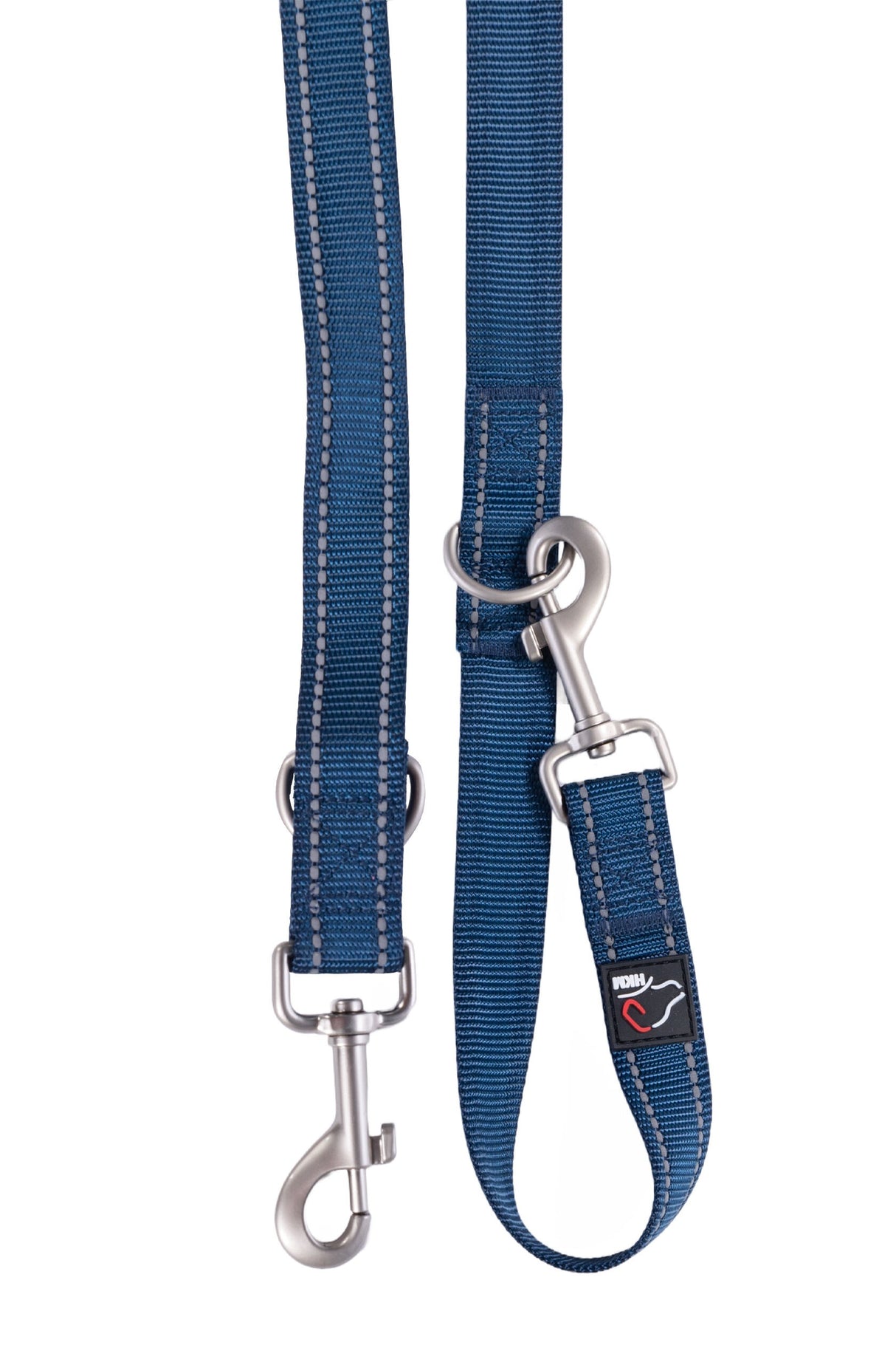 HKM Nylon Dog Training Lead -Anam Cara- #colour_deep-blue